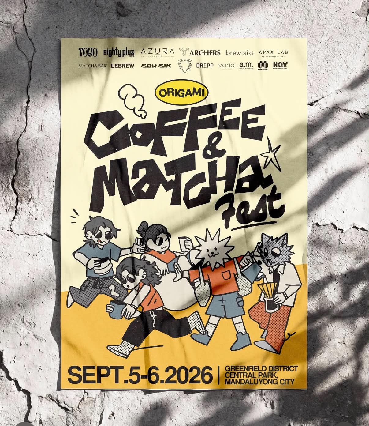 Coffee & Matcha Fest Event Poster